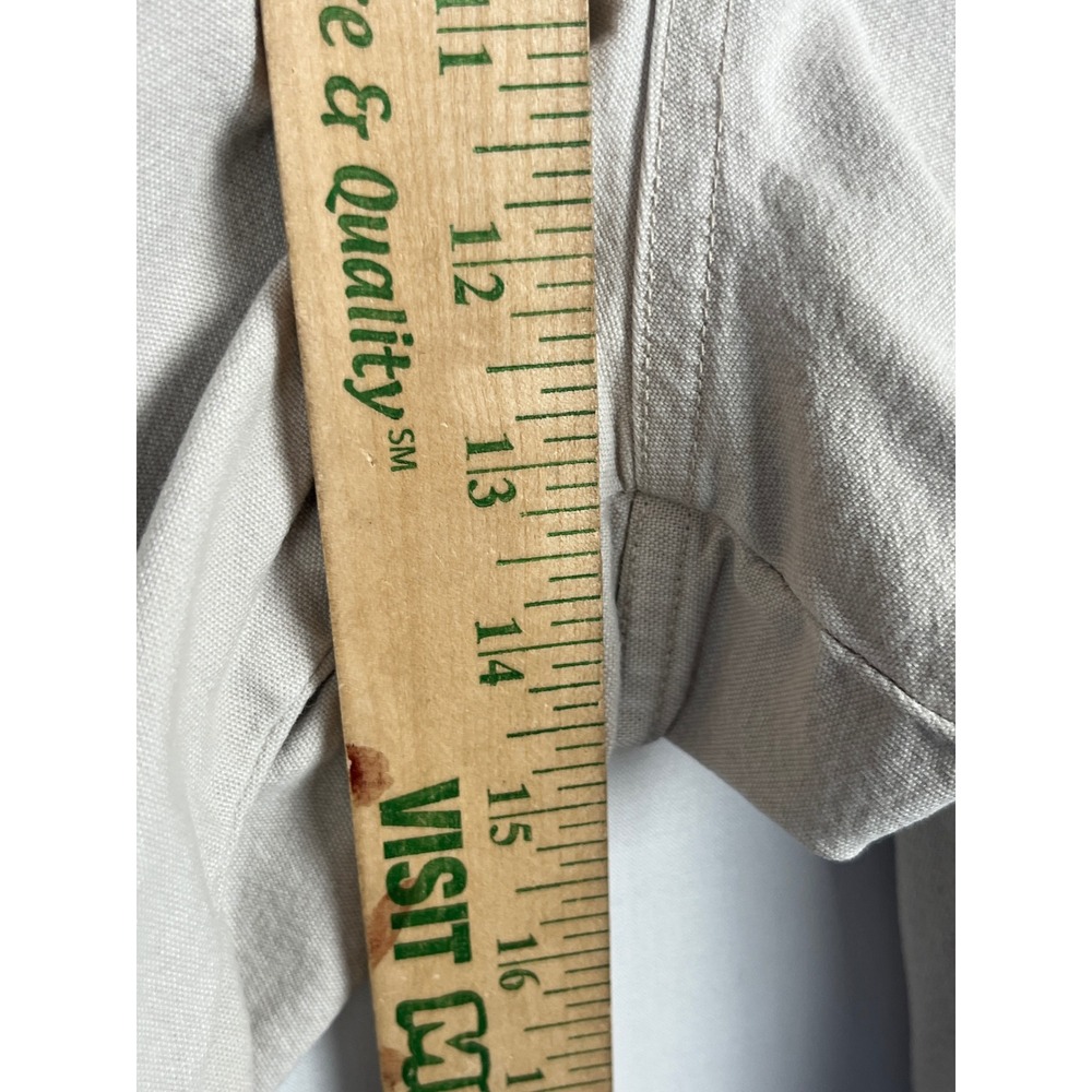 Cabelas 7-Pocket Hiker Shorts Womens 16 Khaki Tan Pleated Cotton Spandex 911985 - Picture 5 of 8